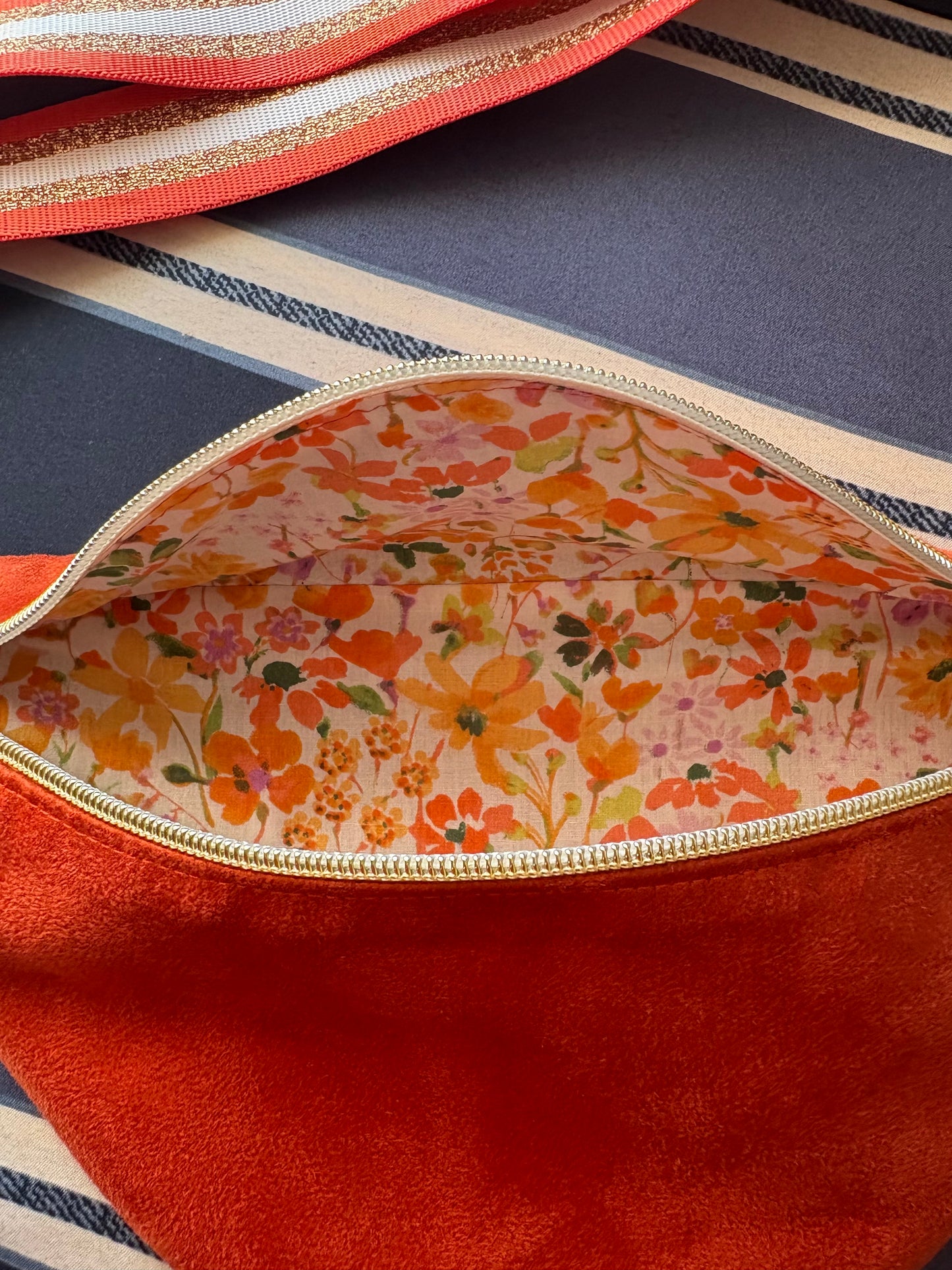 Sac banane petit format orange