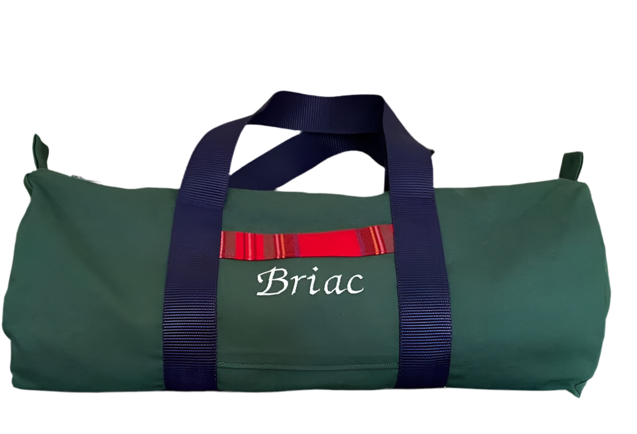 Sac polochon personnalisé avec bandoulière réglable