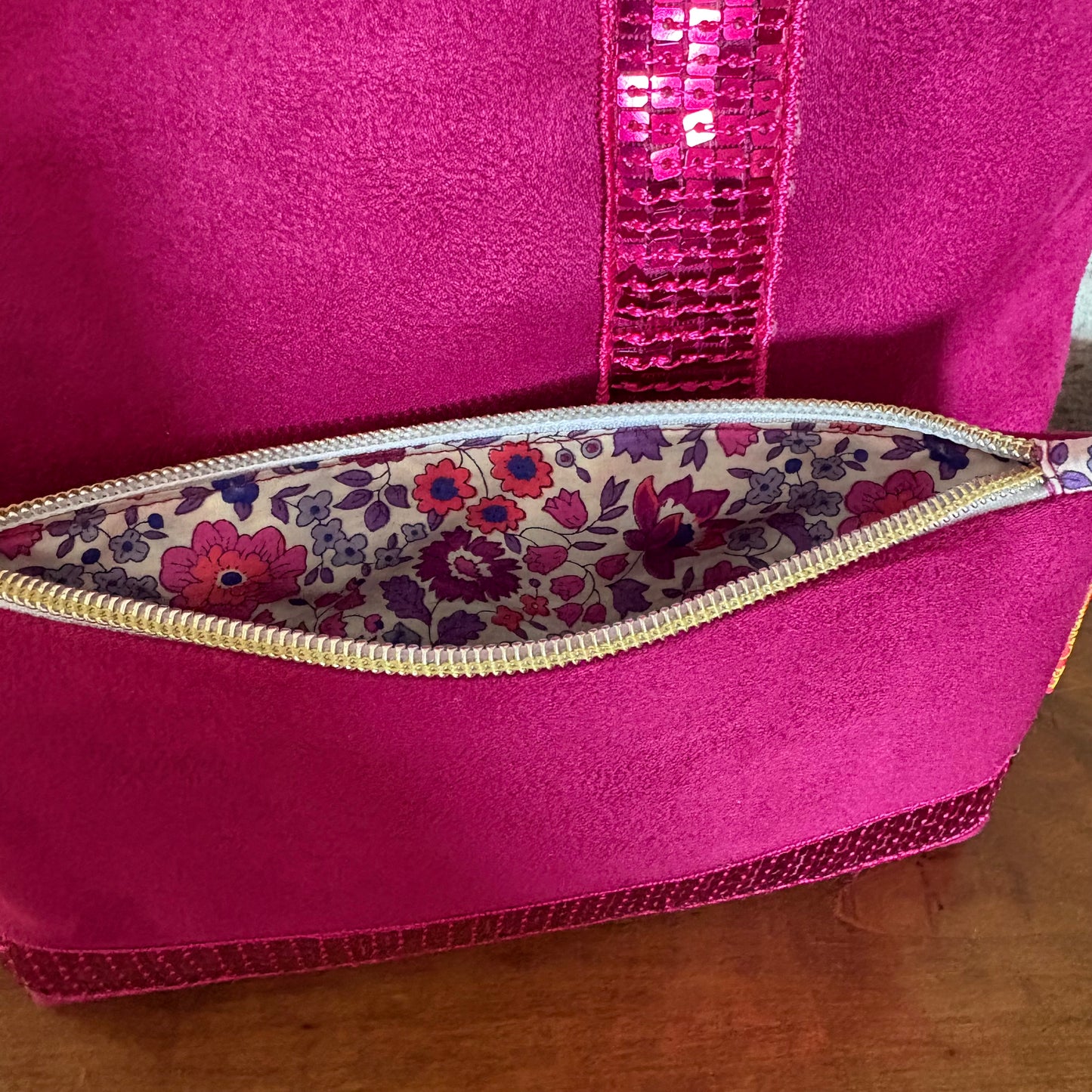 Mini pochette en Liberty of London