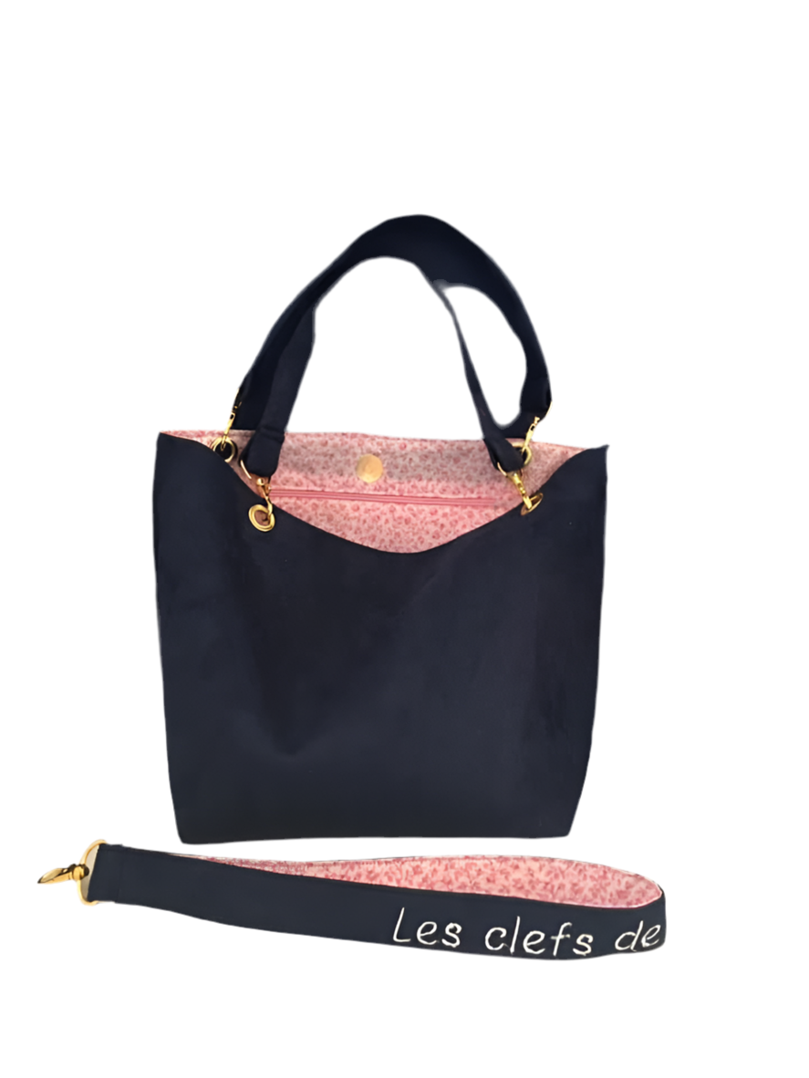 Sac à main en suédine et Liberty of London