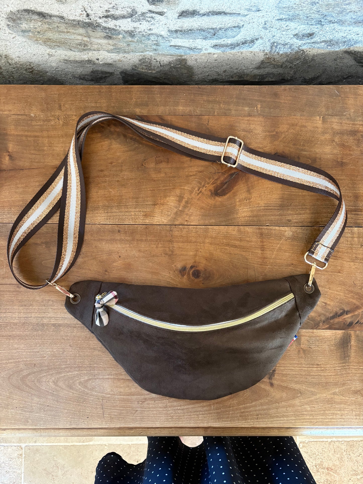 Banane petit format marron