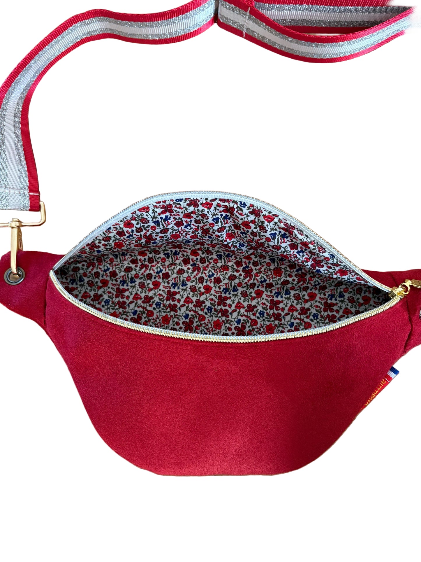 Banane en suédine et liberty of London