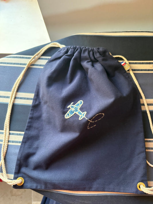Sac à dos enfant bleu foncé