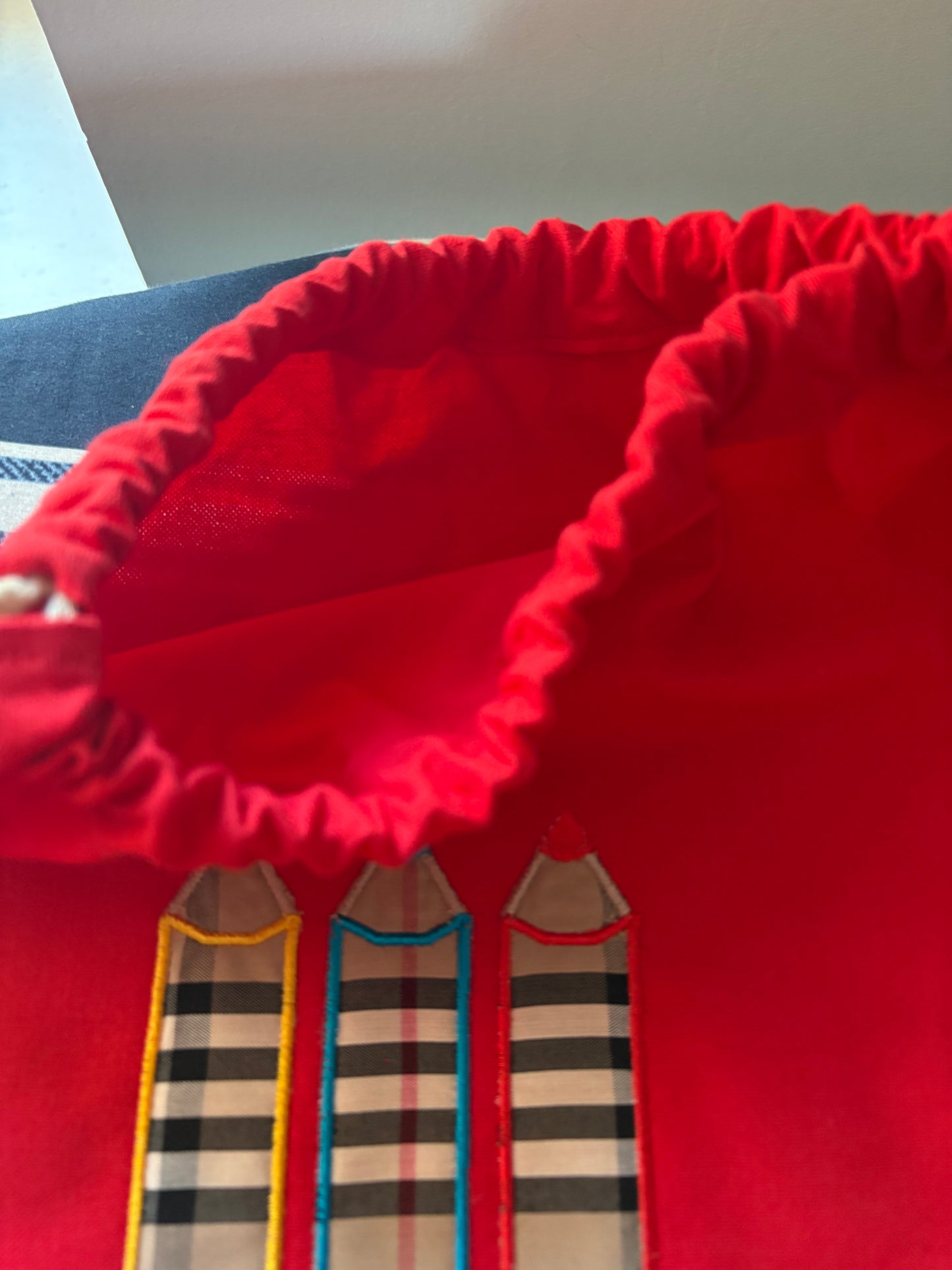 Sac à dos enfant rouge