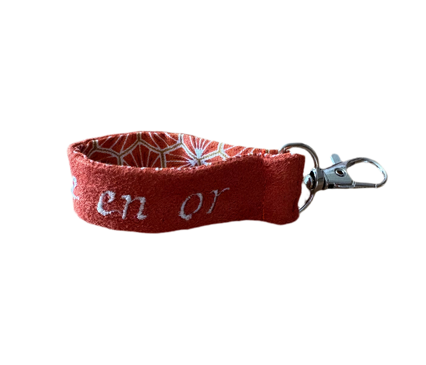 Trousse et/ou porte-clefs personnalisé